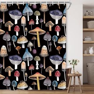 Amazon Mushroom Shower Curtain